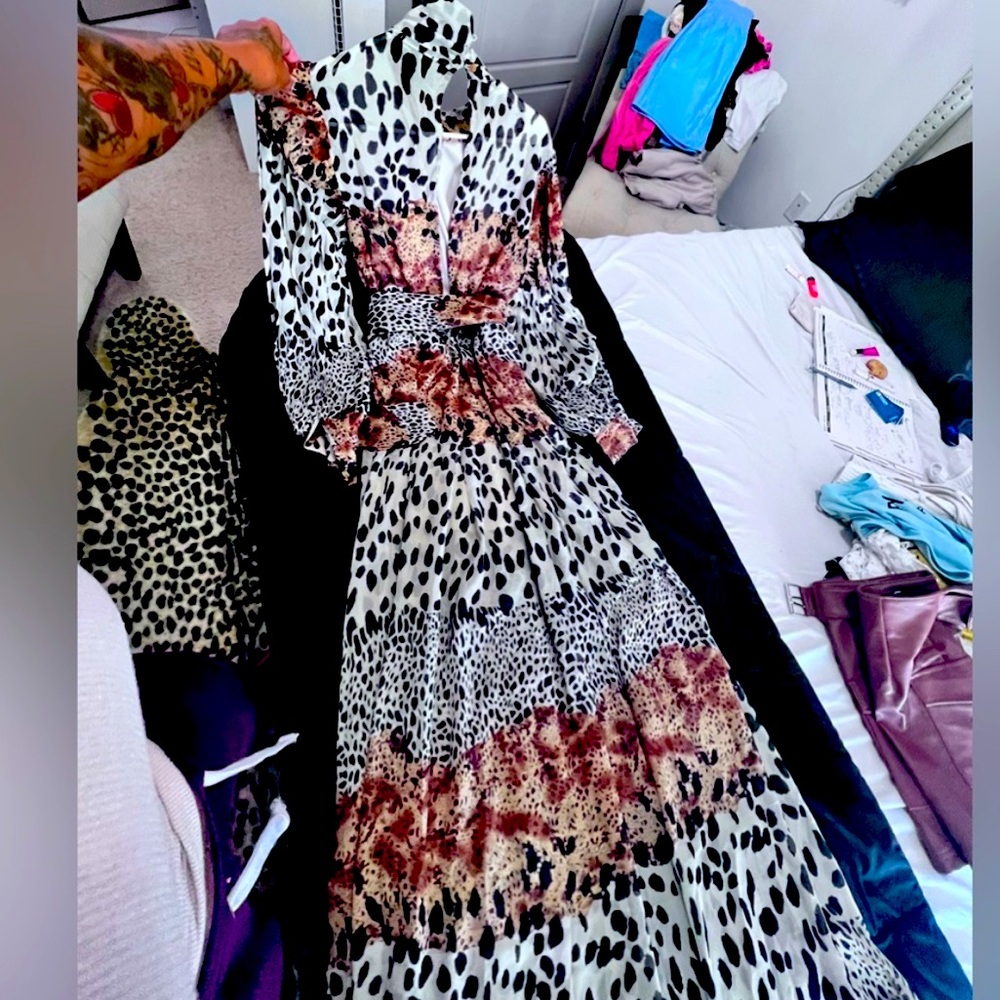 Cheetah Dress